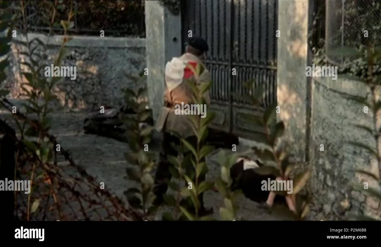 58 Mussolini - les quatre jours (Carlo Lizzani, 1974) - Via XXIV Maggio, la Villa Belmonte Banque D'Images