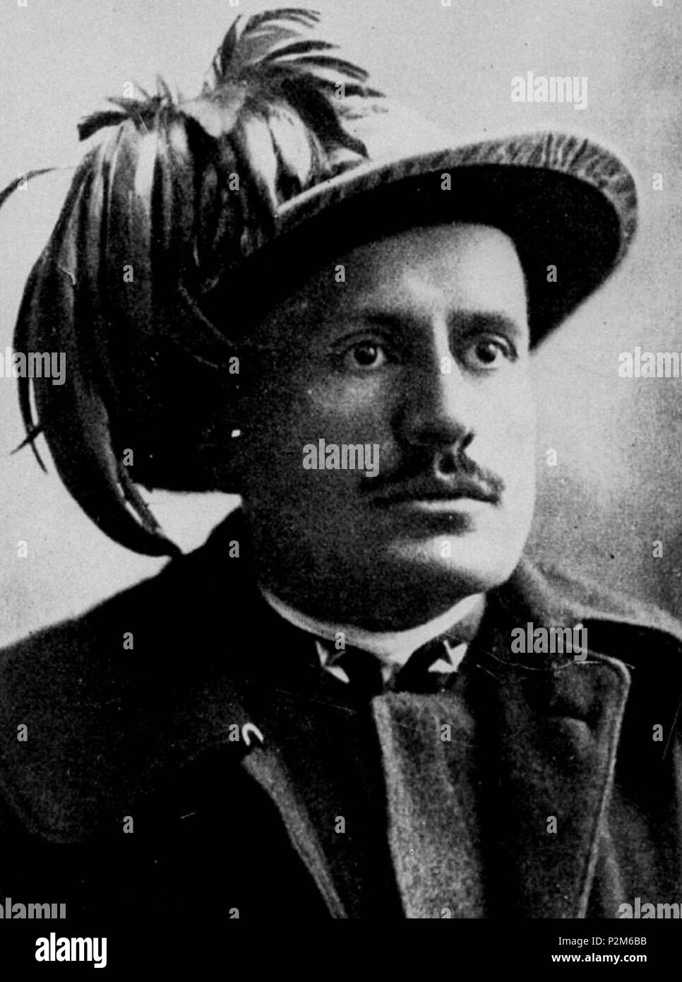 . Anglais : Benito Mussolini . 20 janvier 2018. Mussolini bersagliere 59 inconnu Banque D'Images