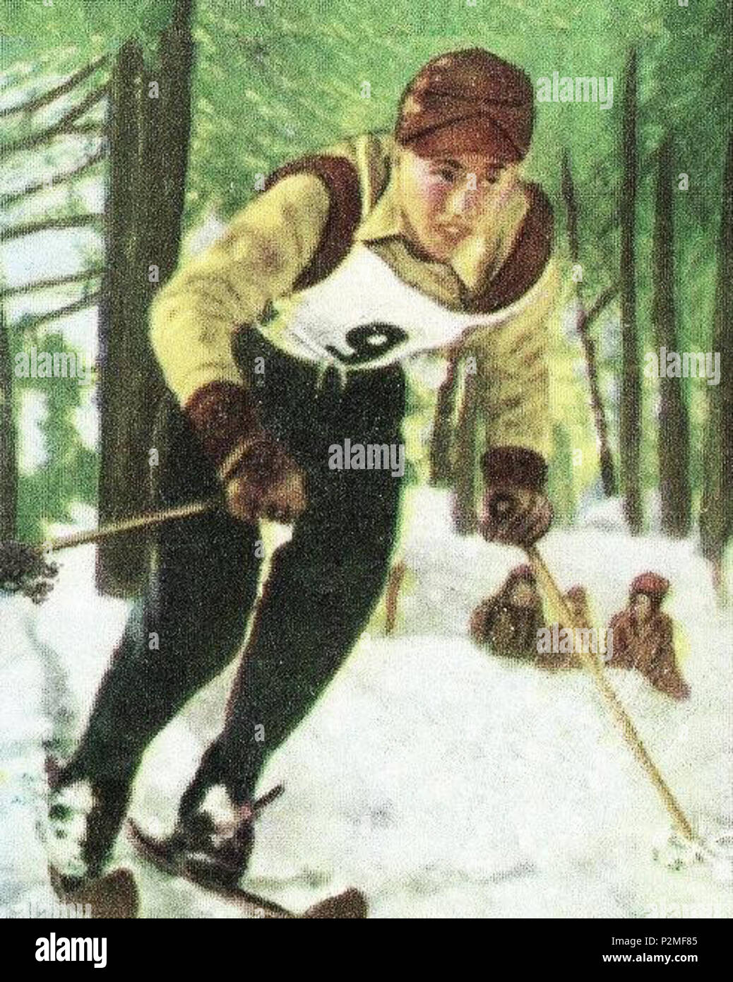 . CAMPIONI dello sport 1968/69-n.379- OREILLER-ITALIA-SCI DI FONDO . 1948. Inconnu 39 1948 Henri Oreiller Banque D'Images