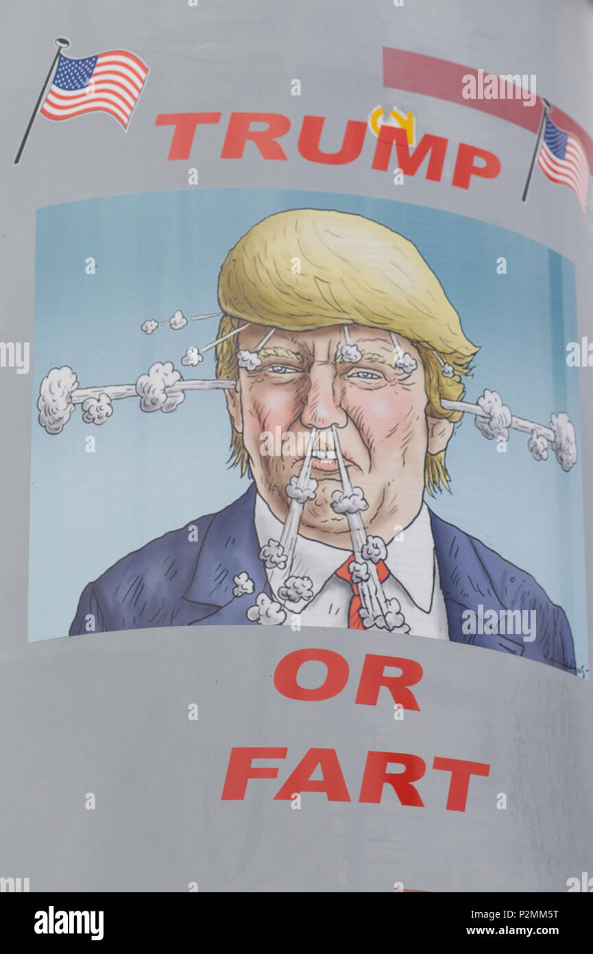 Trump ou fart Président des États-Unis d'Ameirca Banque D'Images