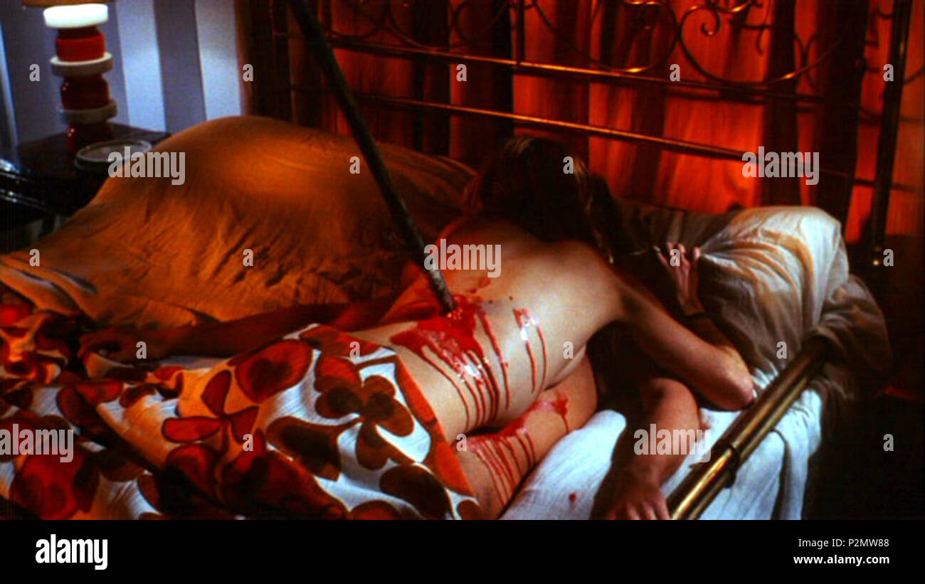 . Italiano : Capture d'un film dal Reazione catena (1971) di Mario Bava. Fonte Fonte : Cult Cinema . 75 Mario Bava Reazione a catena Banque D'Images