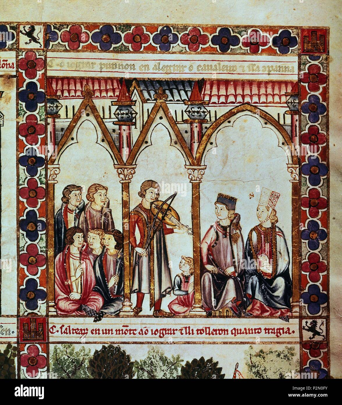 Les Cantigas De Santa Maria Banque De Photographies Et D images Haute 