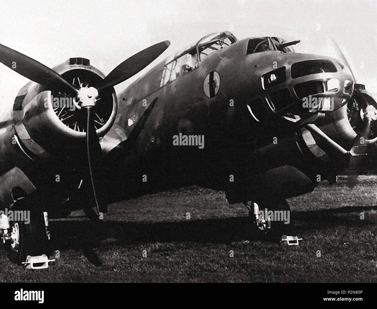 . Anglais : Piaggio P.108 . circa 1943. L'original a été uploader 56534 à l'anglais . 70 Piaggio P.108 nez Banque D'Images