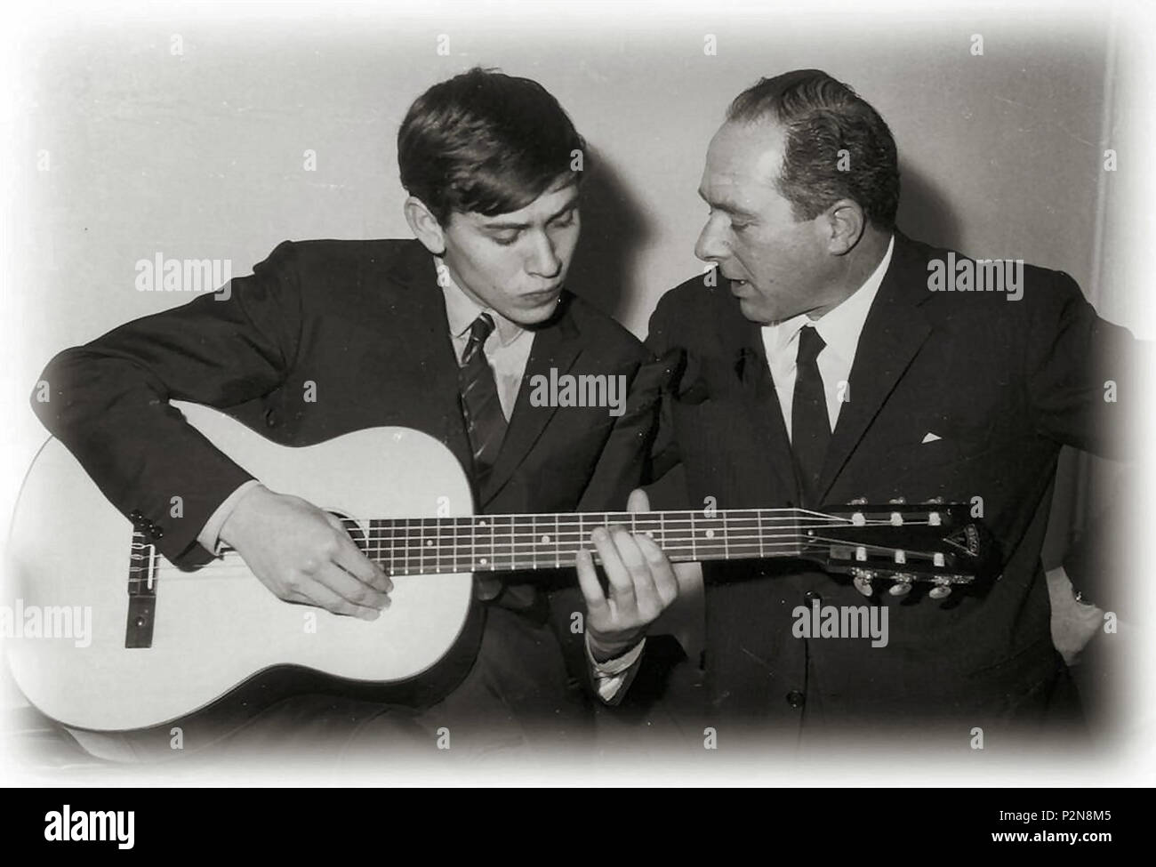 . Italiano : Oliviero Pigini e Gianni Morandi . 24 mai 2015. Inconnu 71 Piginimorandi Banque D'Images