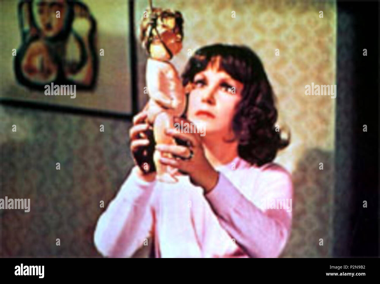 . Capture d'écran de l'film Profondo Rosso (1975) . 1975. Antonio la trippa au projet italien. 73 Profondo Rosso Calandra Banque D'Images