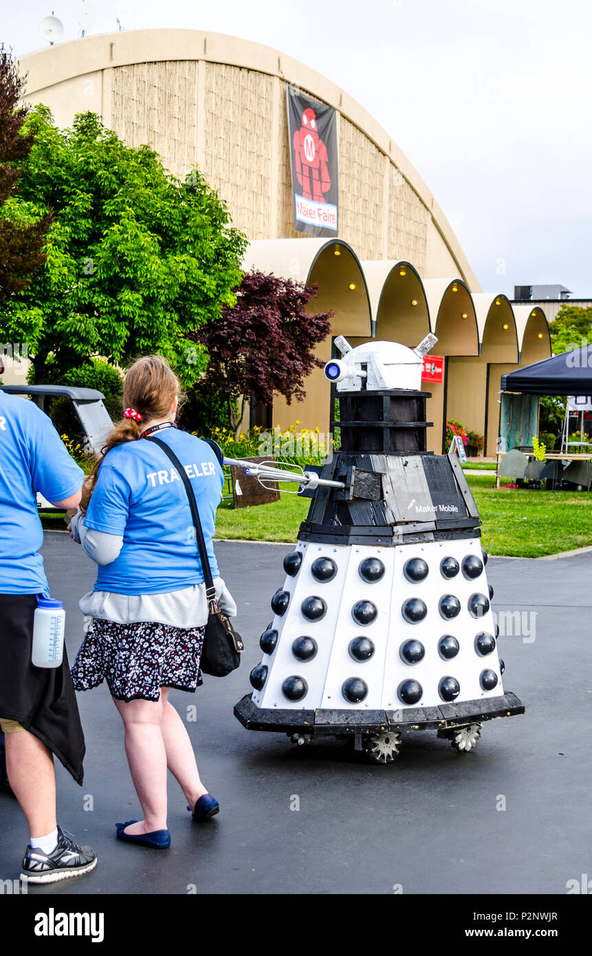 Créations fabuleuses au 2018 décideurs faire à San Mateo en Californie USA Banque D'Images