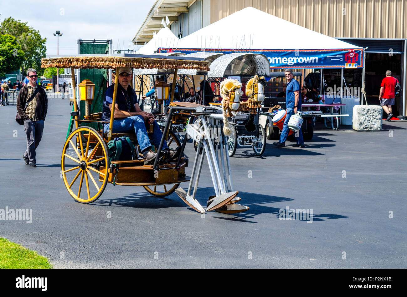 Créations fabuleuses au 2018 décideurs faire à San Mateo en Californie USA Banque D'Images