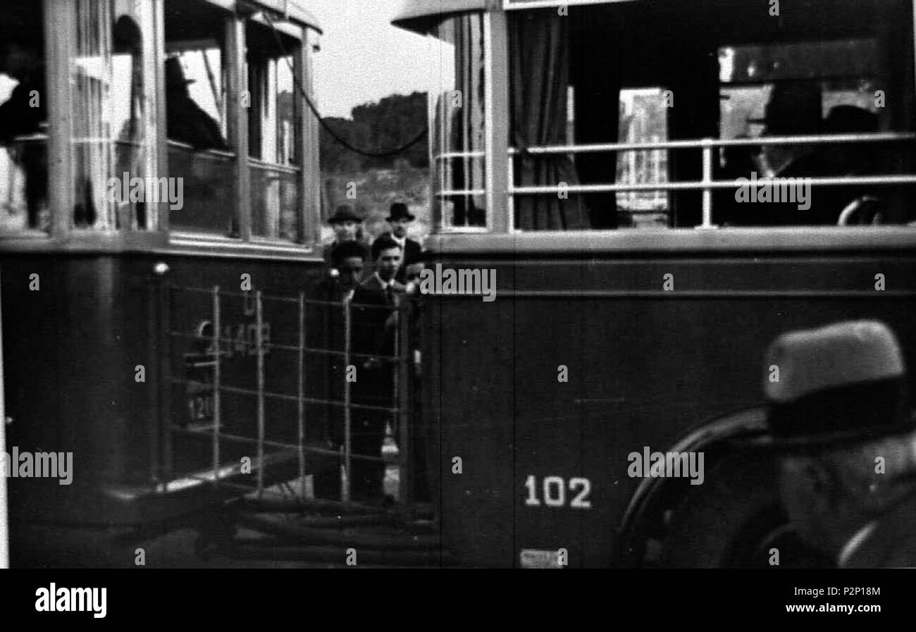 . Italiano : autobus ATAC di tipo sperimentale degli anni '30 . 8 août 2013, 10:10:17 Autobus atac atac 9. turistico 6 Banque D'Images