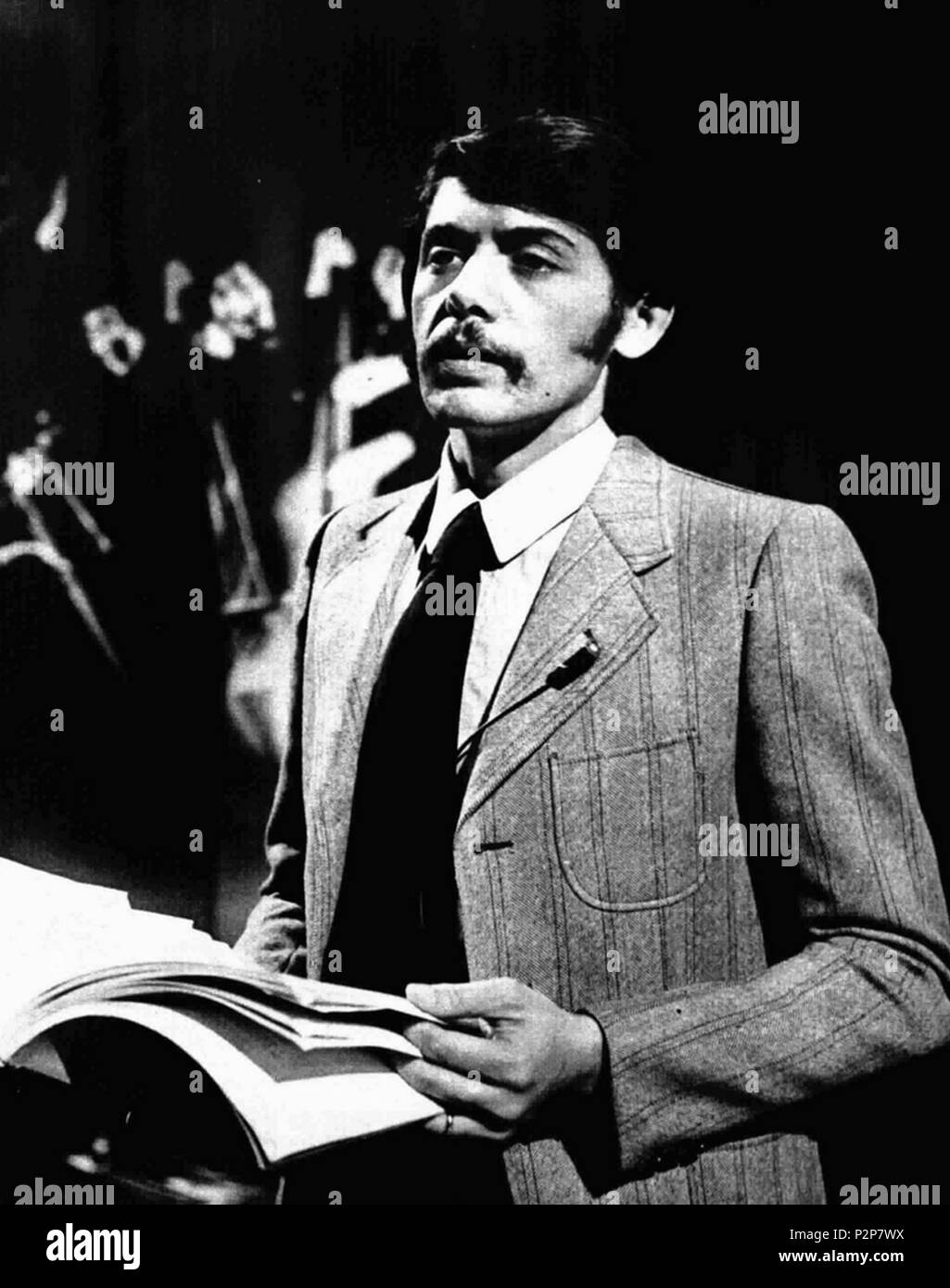 . L'acteur italien Carlo Simoni . Mai 1972. Inconnu 16 Carlo Simoni 2 Banque D'Images