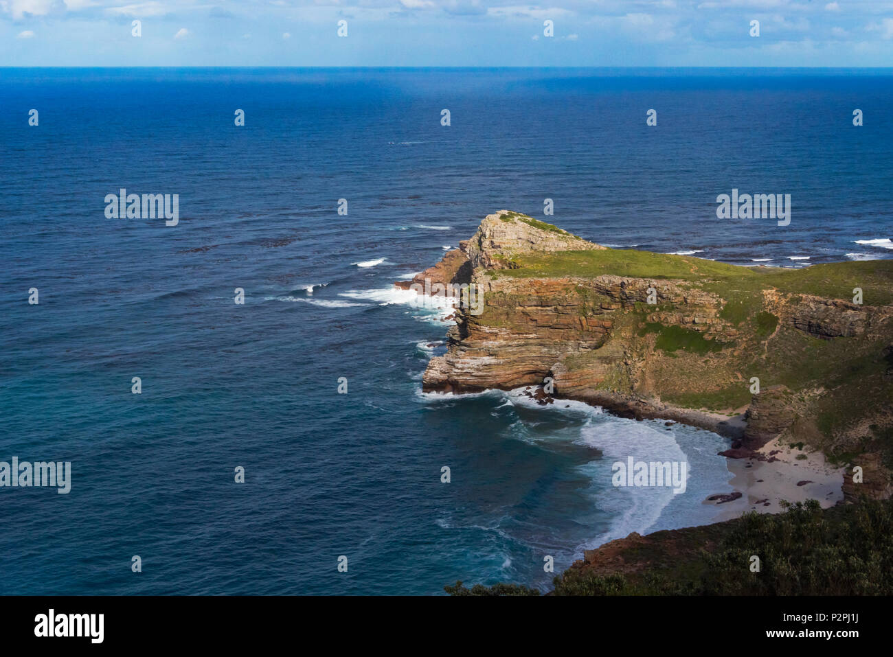 Côte le long de la pointe du Cap, péninsule du Cap, Afrique du Sud Banque D'Images