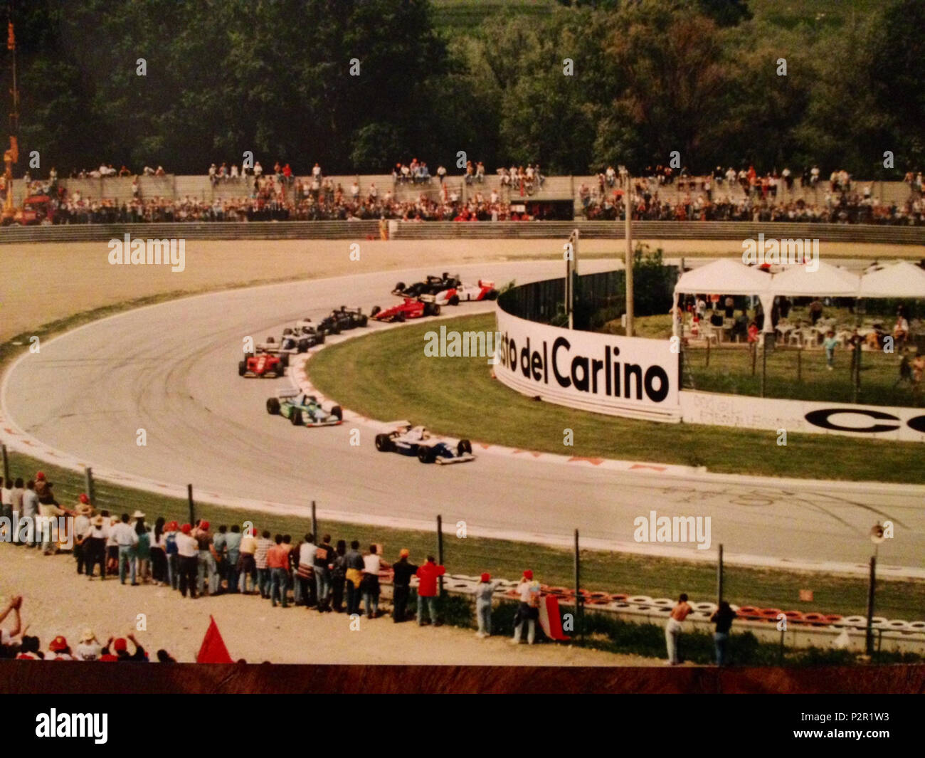 . Italiano : Primo giro del GP di San Marino 1994 . 1 mai 1994. Inconnu 2 1994 Grand Prix de San Marin - 1er tour Banque D'Images