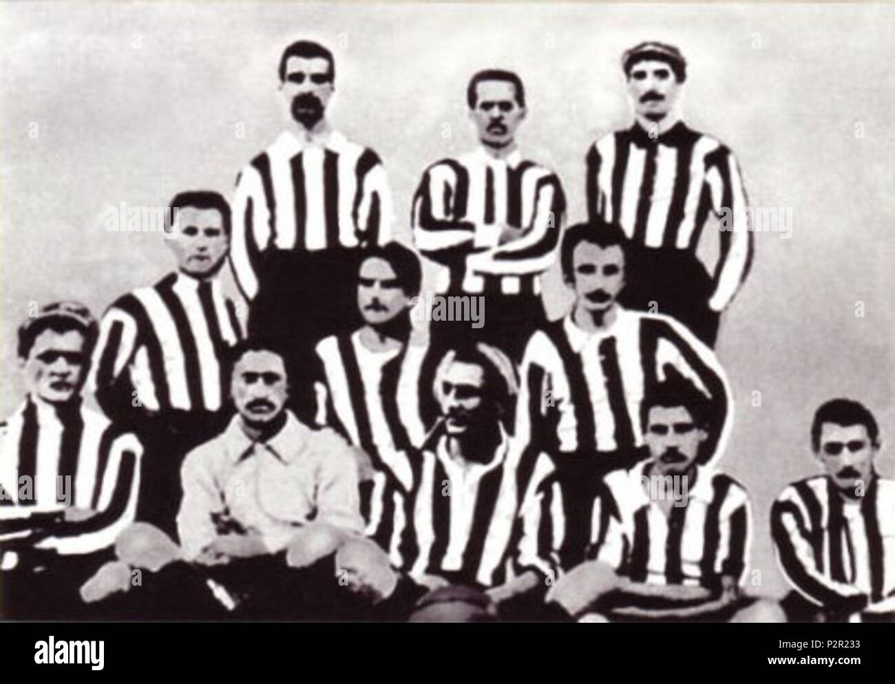 . Italiano : La Squadra riserve della Juventus nella stagione 1904-1905. vers 1905. Inconnu 29 Foot-Ball Club Juventus 1905, Squadra Riserve Banque D'Images
