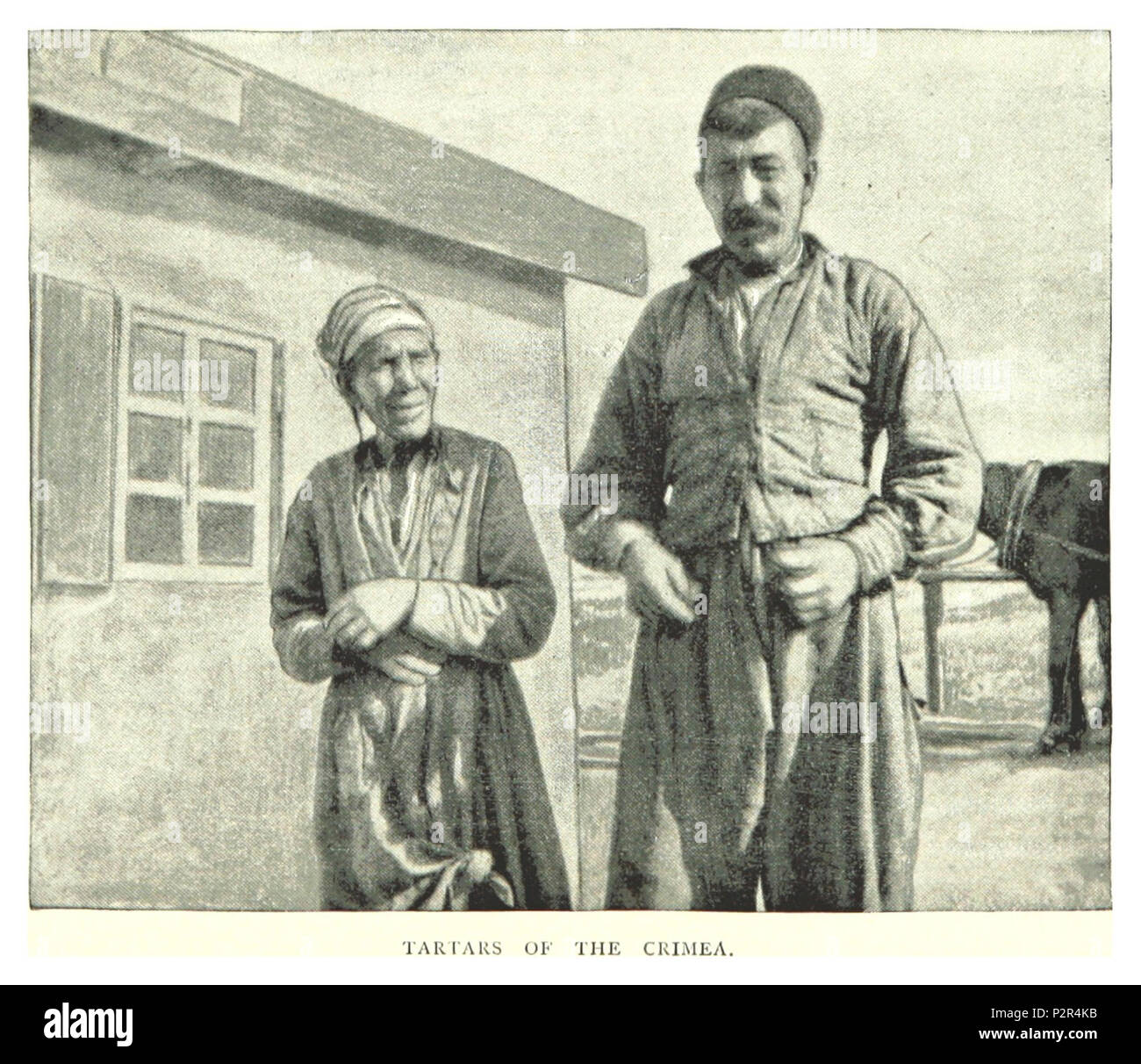 Stevens (Russland)1891pg261 des Tatars de Crimée. Banque D'Images