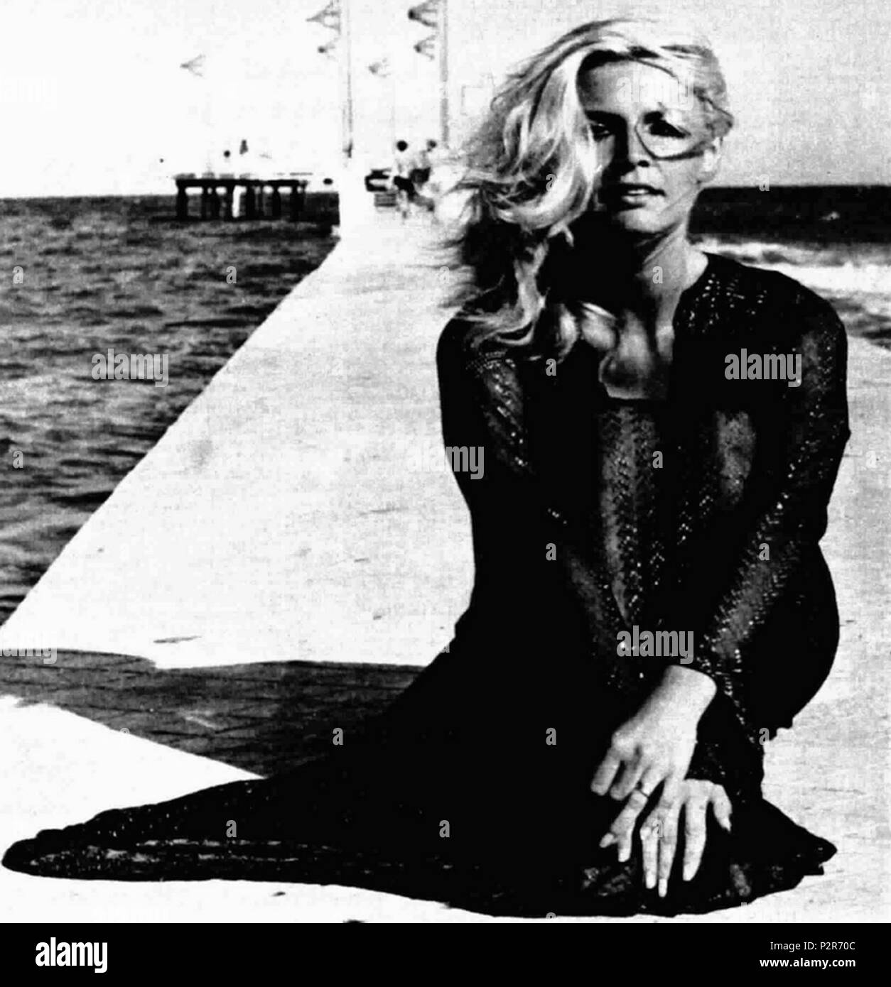 . La chanteuse italienne Patty Pravo . Mars 1970. Inconnu 69 70 Patty Pravo Banque D'Images