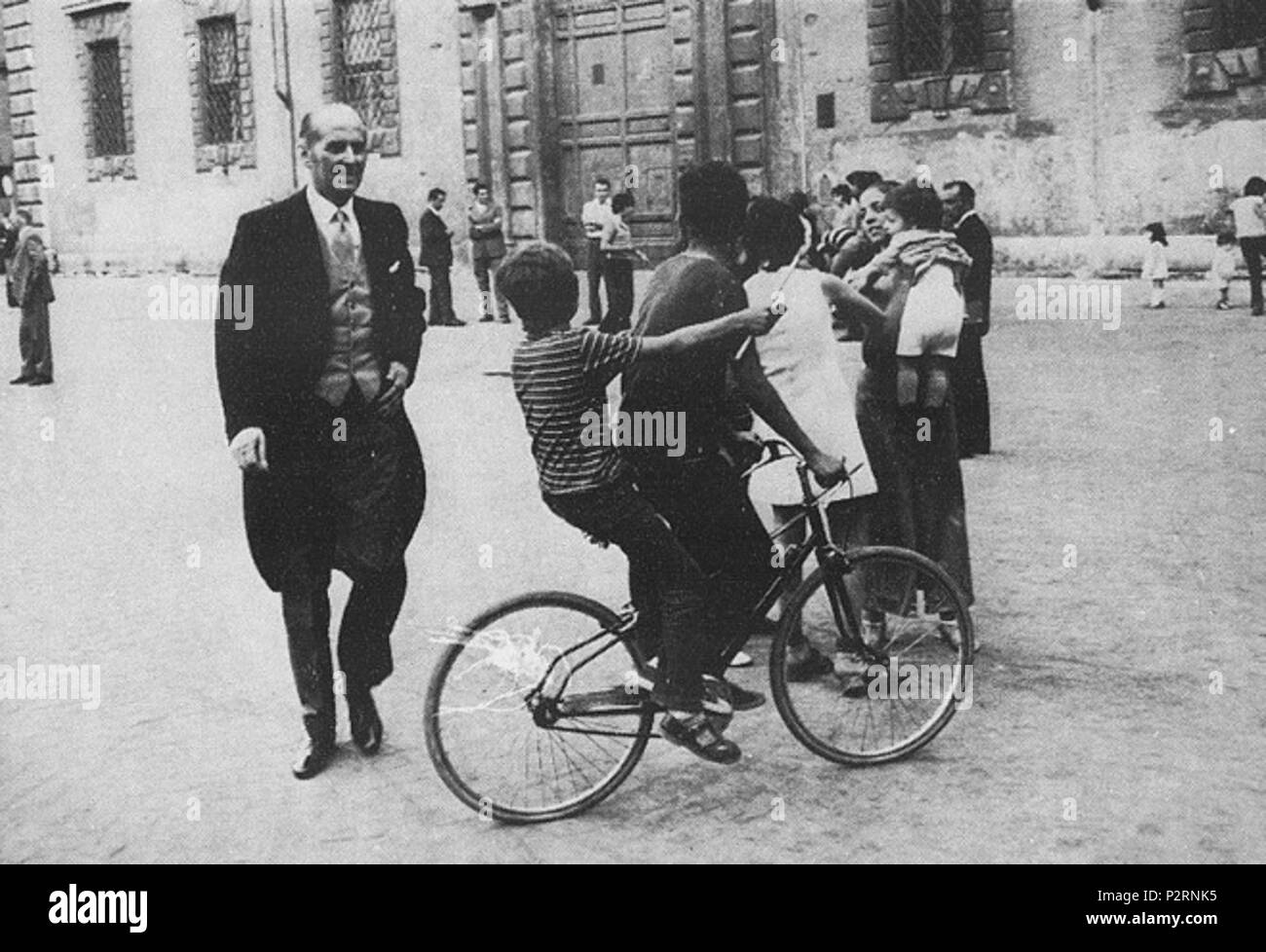 . Les gens dans le Trastevere, Rome . 3 juin 1973. L'équipe de Foto 88 Trastevere 1973 Banque D'Images