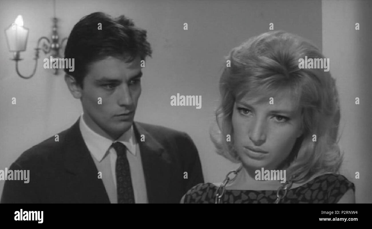 . Italiano : Capture d'écran del film L'eclisse di Michelangelo Antonioni. 2 octobre 2007. Gawain78 45 L'eclisse (1962) - 1 Banque D'Images