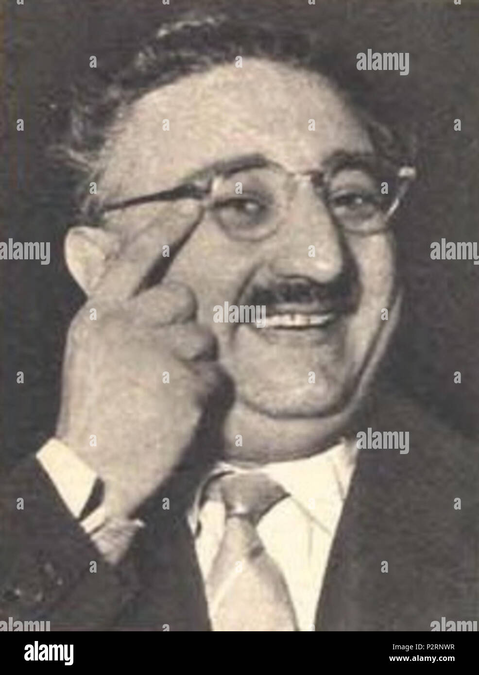 . Homme politique italien Giovanni Leone . 5 juillet 1953. Inconnu 35 Giovanni Leone Epoca 1953 Banque D'Images