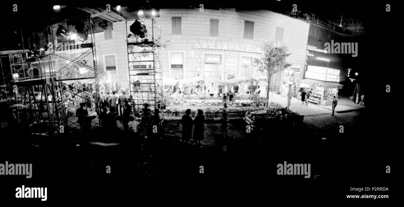 Via Veneto 91 - La dolce vita - Cinecittà Banque D'Images