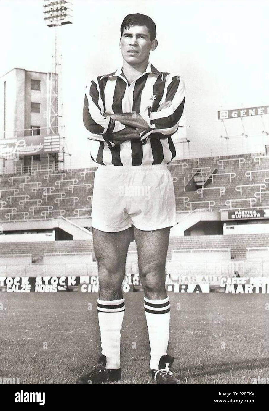 2 1964-65 - Juventus FC Nestor Combin Banque D'Images