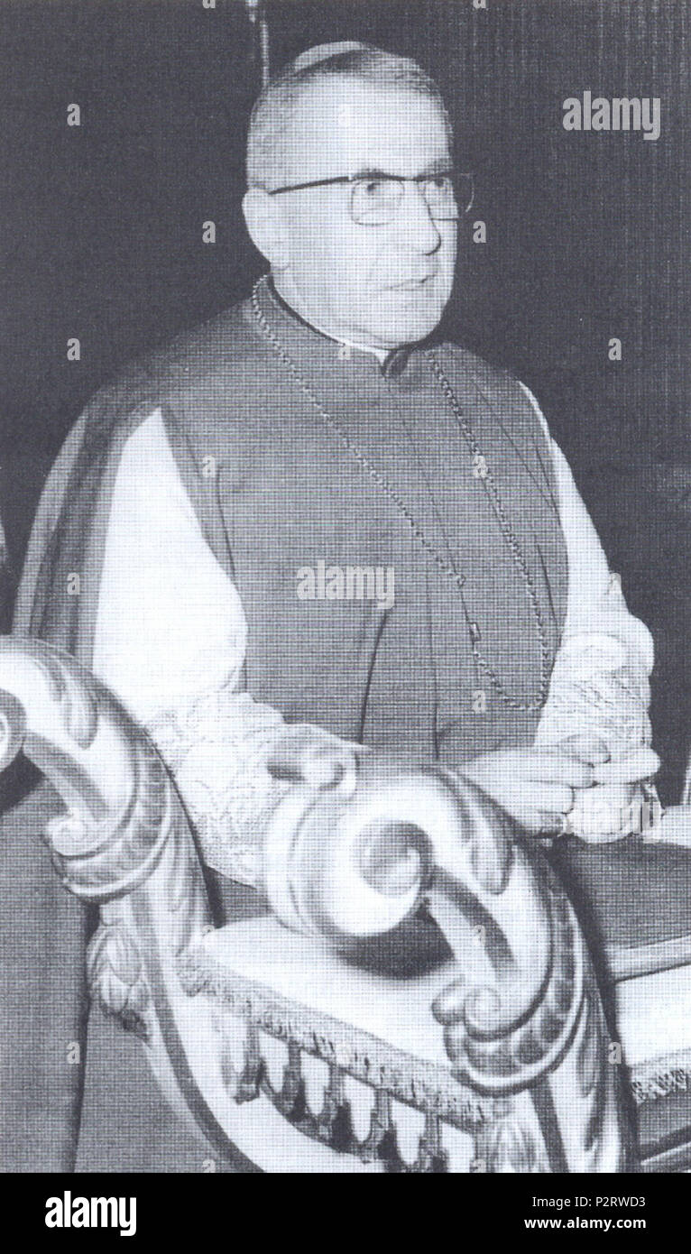 . Albino Luciani da vescovo di Vittorio Veneto . 1966. Inconnu 5 Albino Luciani, 1966 Banque D'Images