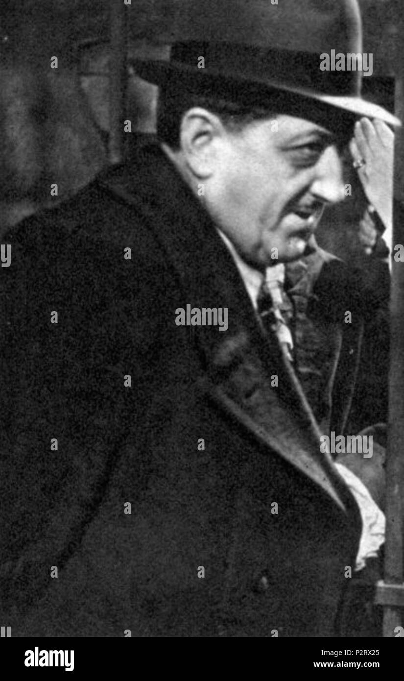 . Photo de magazine italien Cinéma, V, 92, 25 avril 1940, p. 286. 1939. RamblerBiondo au projet italien. Anchise Brizzi 1939 6 Banque D'Images