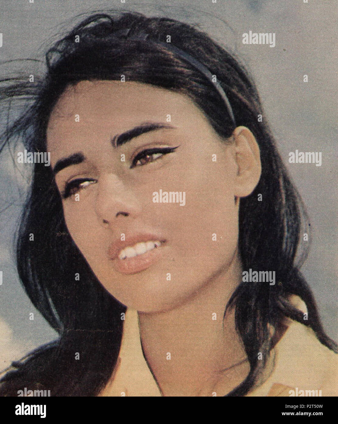 . L'actrice italienne Donatella Turri . Octobre 1962. Inconnu 23 Donatella Turri Banque D'Images