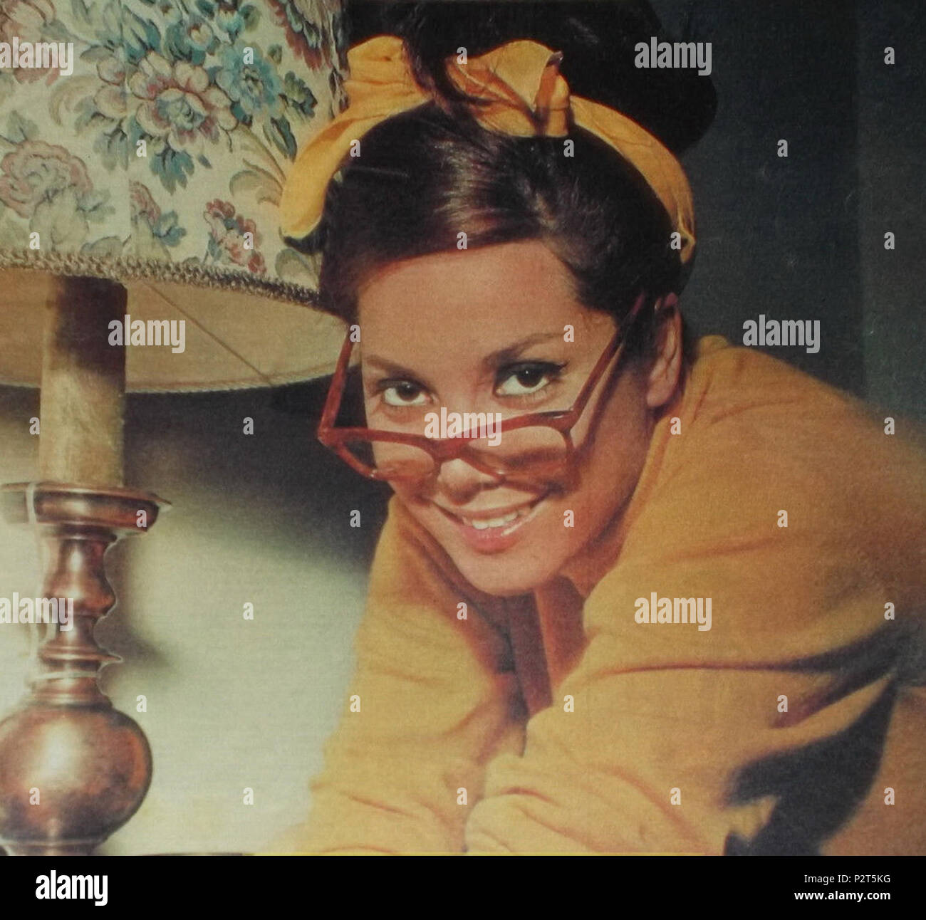 . L'actrice italienne Maria Grazia Spina . Février 1964. Inconnu 53 Maria Grazia Spina Banque D'Images