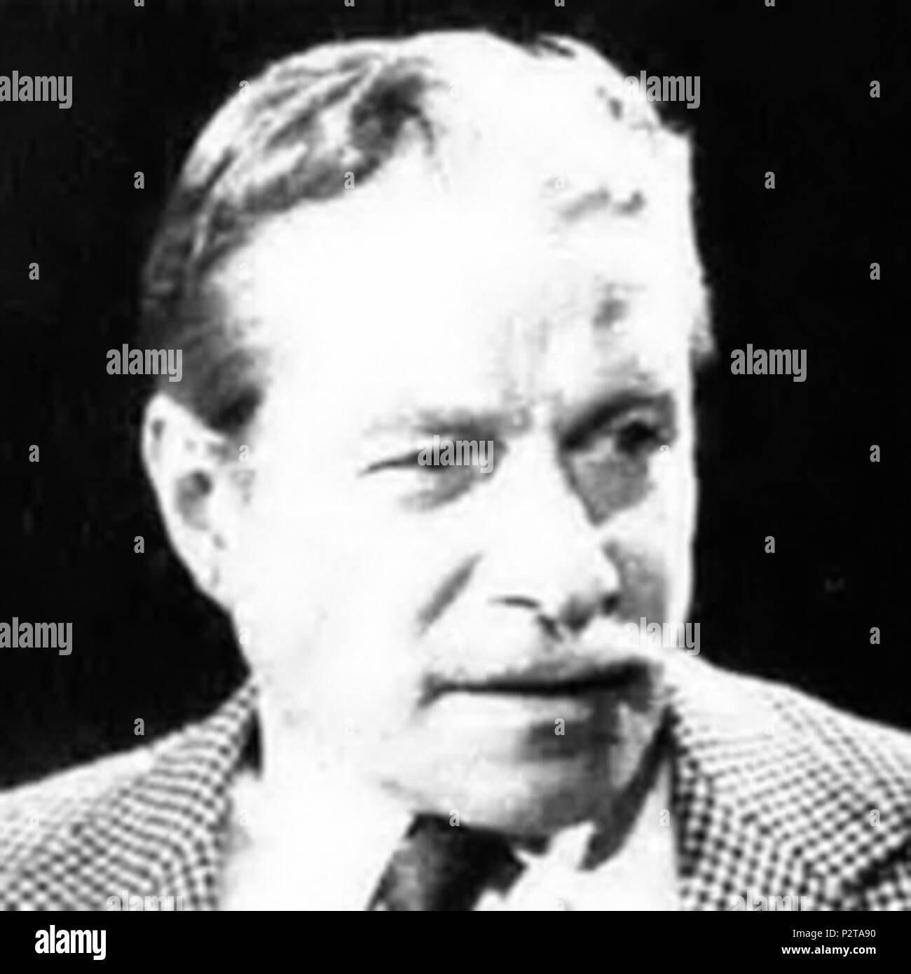 . Amedeo Nazzari Alessandro Blasetti et invités de l'émission télévisée L'ospite delle due, Rome, 1975 . 1975. 6 Amedeo Nazzari inconnu Banque D'Images