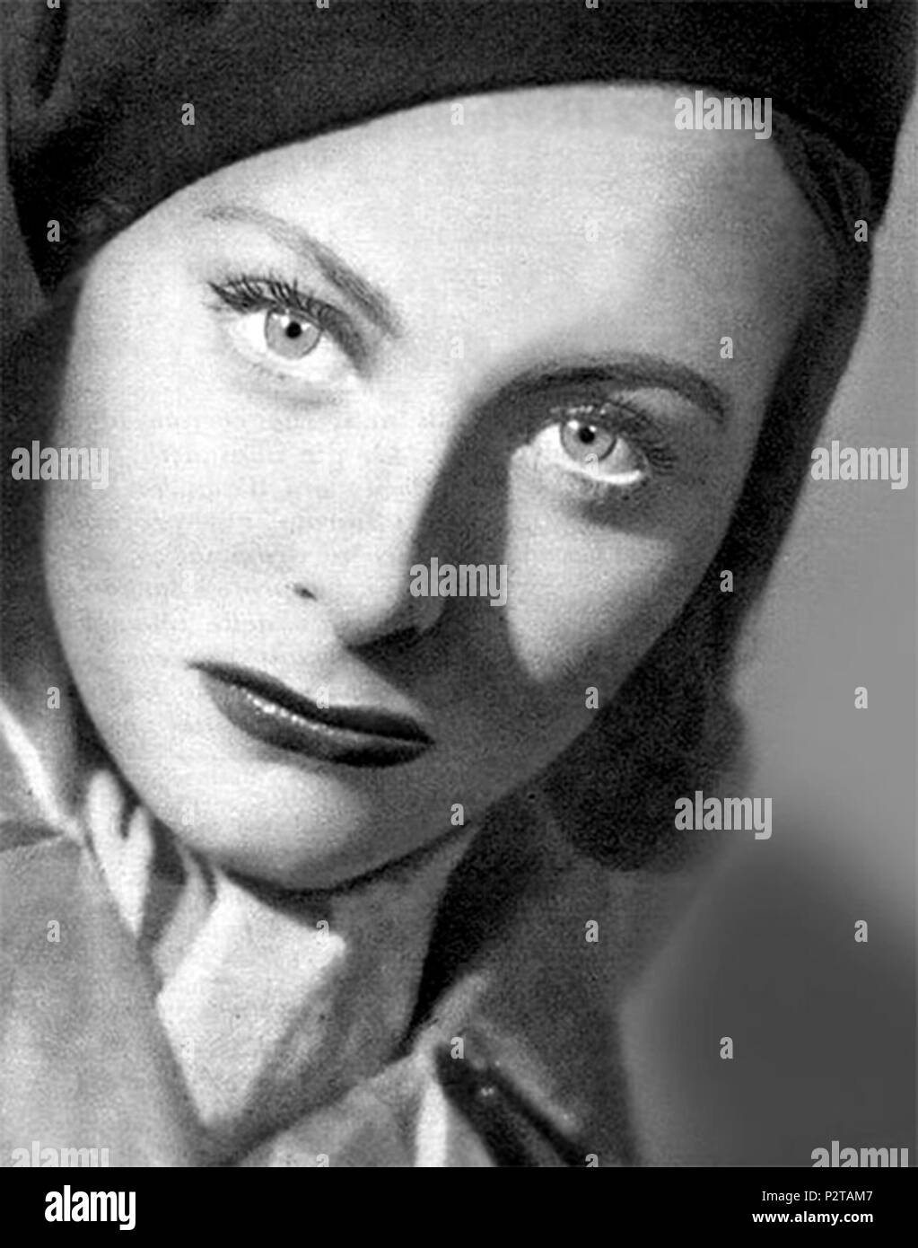. Italiano : L'attrice francese nel 1951 Michèle Morgan . 16 février 2014, 13:56:39. Inconnu 58 Morgan Michele Banque D'Images