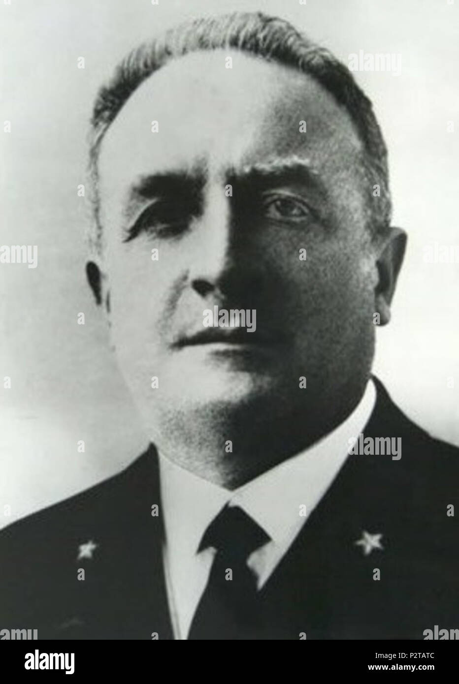 . Anglais : l'amiral italien Mario Falangola (1880-1967). Années 1940. Falangola Ammiraglio 6 inconnu Banque D'Images