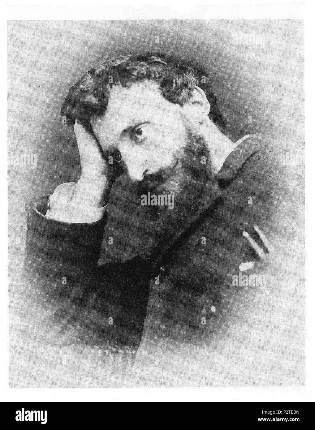 . Italiano : Cesare Viazzi (1857-1943). Fotoritratto Pozzi. Novi Ligure. vers 1890. Fotoritratto Pozzi 18 Cesare Viazzi. Novi Ligure.1890 Banque D'Images