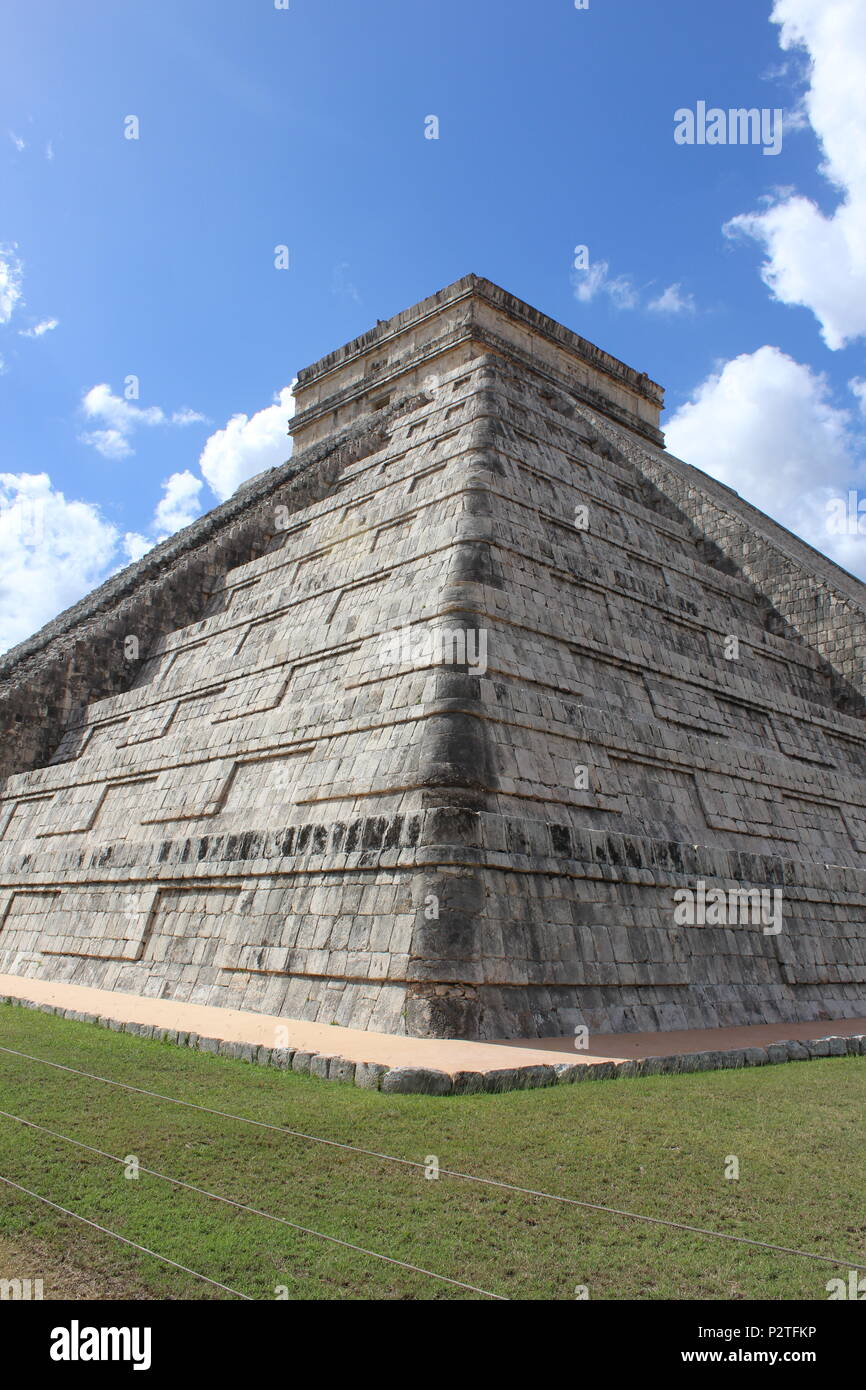 Chichen Itza, Temple de l'Myans Banque D'Images