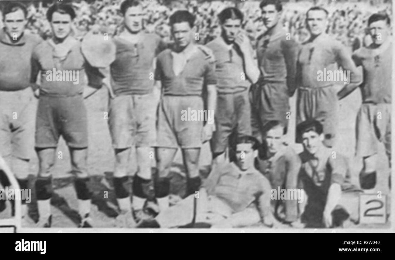 . Fiumana (club de foot) - (1928-1929) . 1929. Inconnu 29 Fiumana (club de foot) - 1928-1929 Banque D'Images