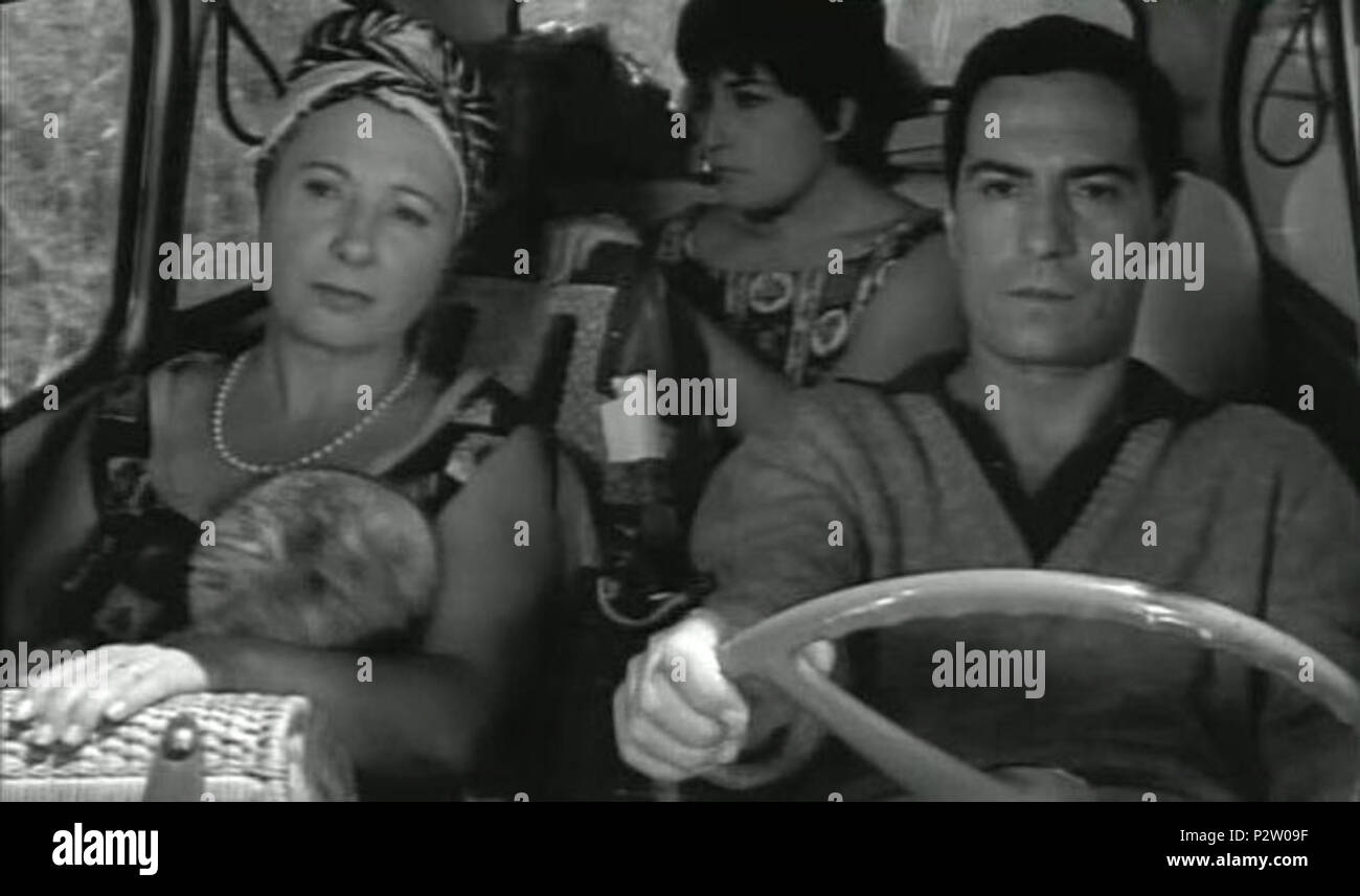 . Italiano : Capture d'écran del film di Camillo Mastrocinque I motorizzati - 1962 . 2 janvier 2012. Ce fichier n'est pas informations sur l'auteur. 30 Frame shot of I motorizzati film Banque D'Images