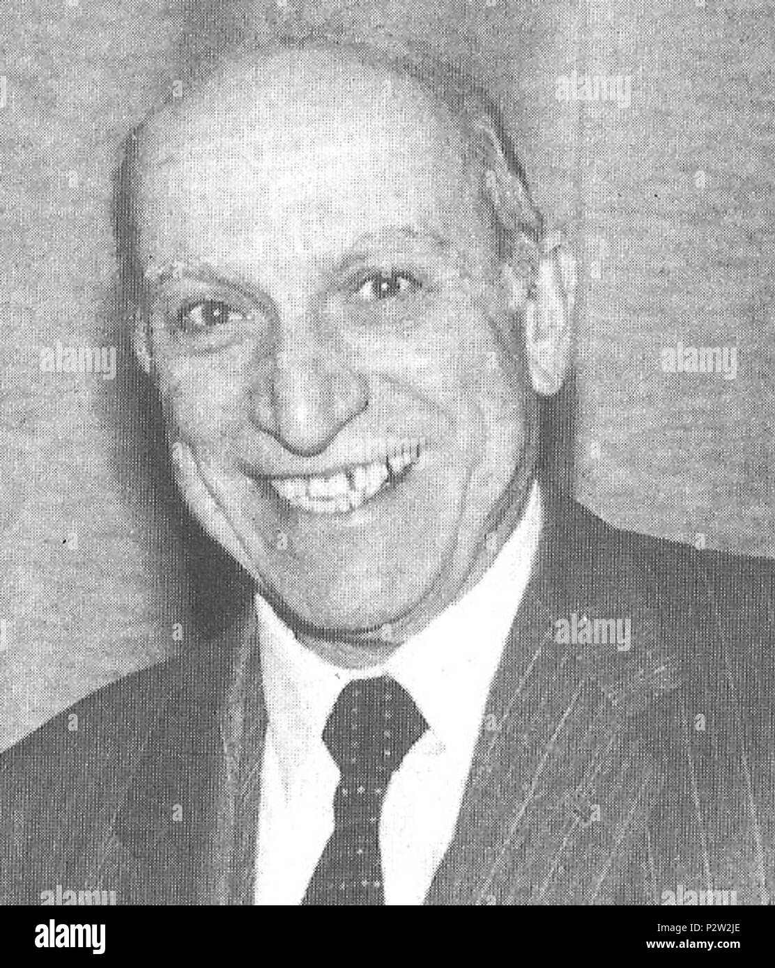 . Italiano : Giorgio Zanotto, sindaco di Verona . Intorno al 1970. n.d. 35 GiorgioZanotto Banque D'Images