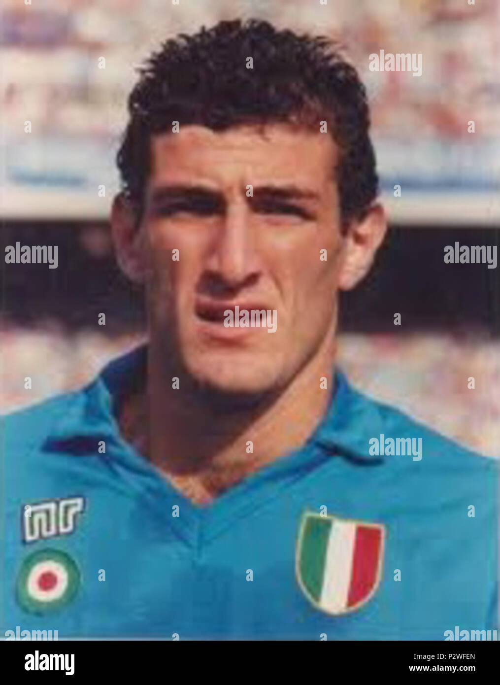. Italiano : Ciro Ferrara al Napoli nella stagione, Ciro Ferrara Licences 1987-1988 1987-1988 . 2 septembre 2010 (date d'origine). Le programme d'origine était Snake90 à l'italien . Ciro Ferrara 19 - Naples Banque D'Images