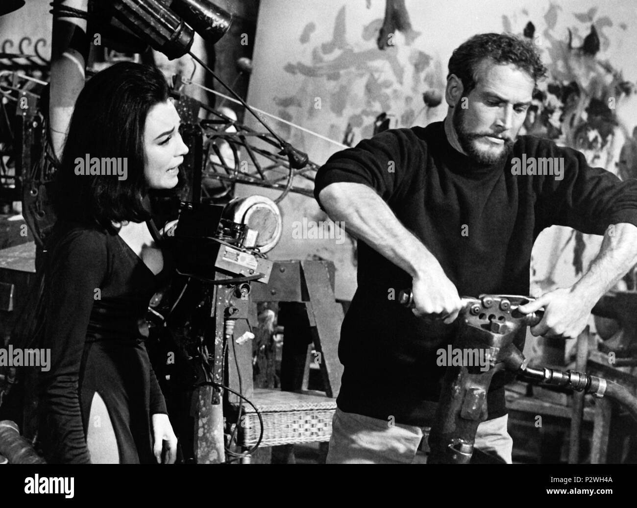 Titre original : QU'UNE MANIÈRE D'ALLER. Titre en anglais : QU'UNE MANIÈRE D'ALLER. Directeur de film : J. LEE THOMPSON. Année : 1964. Stars : Paul Newman ; Shirley Maclaine. Crédit : 20TH CENTURY FOX / Album Banque D'Images