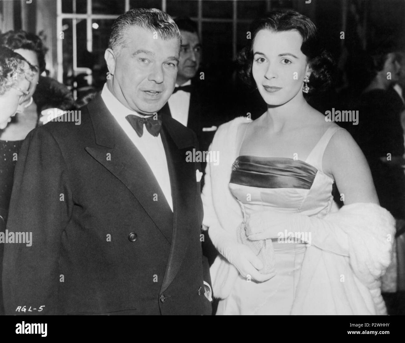 Description : Estreno de alejandro Magno. Année : 1956. Stars : Robert Rossen ; Claire Bloom. Banque D'Images