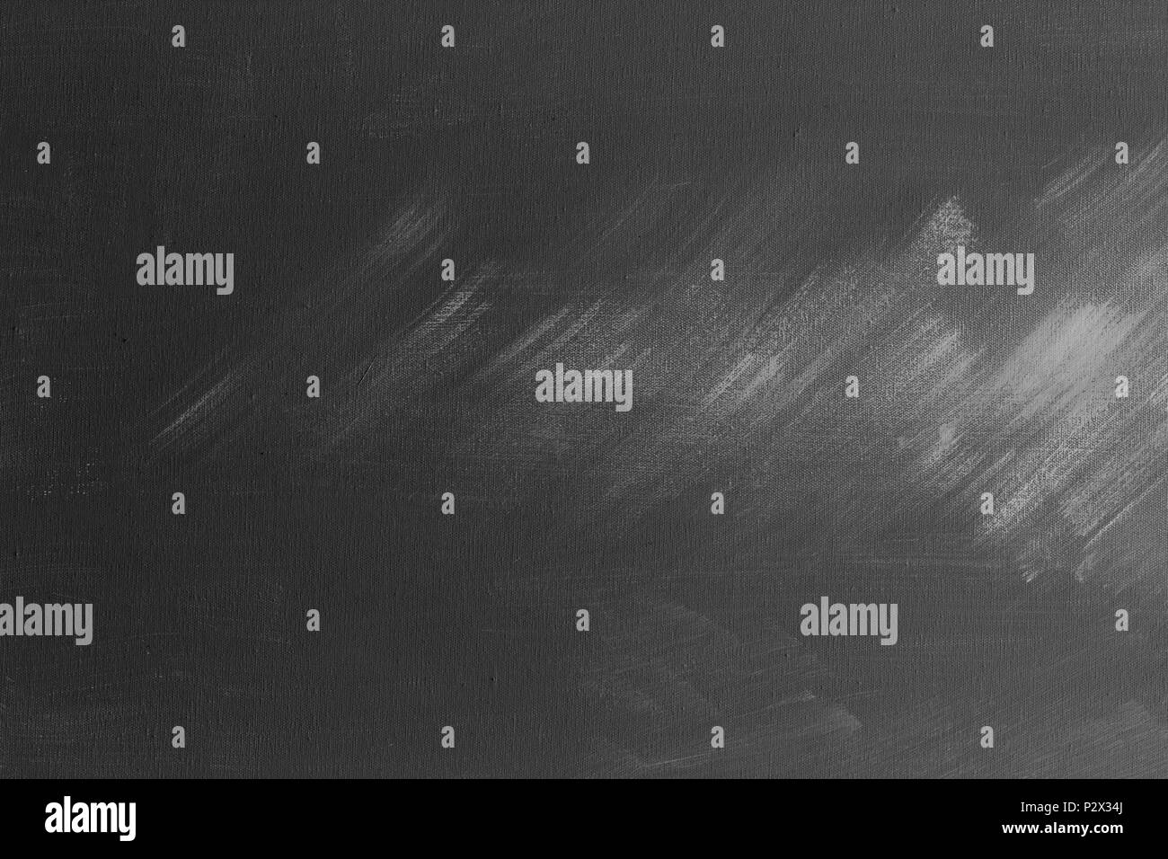 Abstract Black&White modern art de fond avec la peinture à l'huile sur toile, des touches de couleur à l'huile peinture art contemporain. Banque D'Images