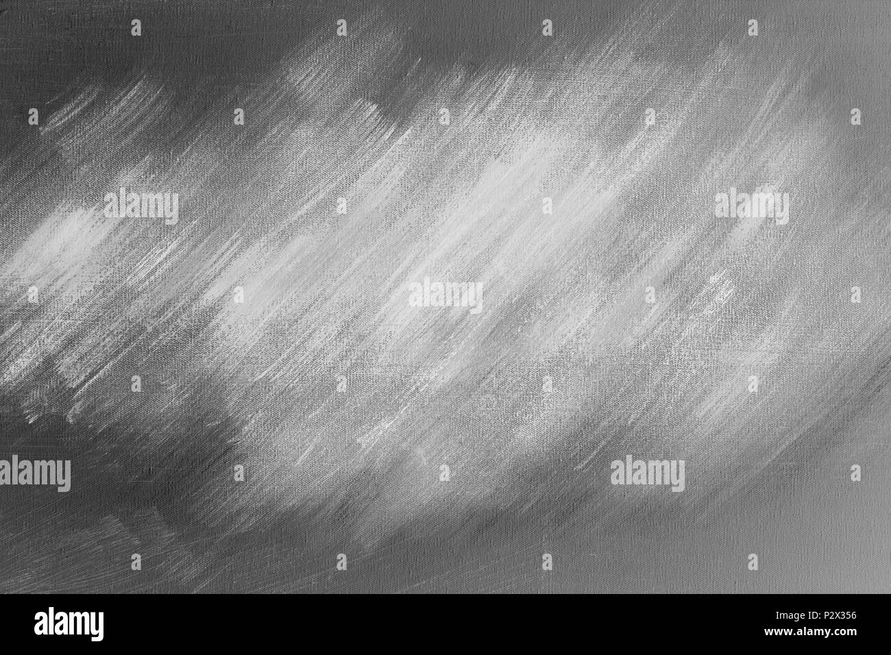 Abstract Black&White modern art de fond avec la peinture à l'huile sur toile, des touches de couleur à l'huile peinture art contemporain. Banque D'Images