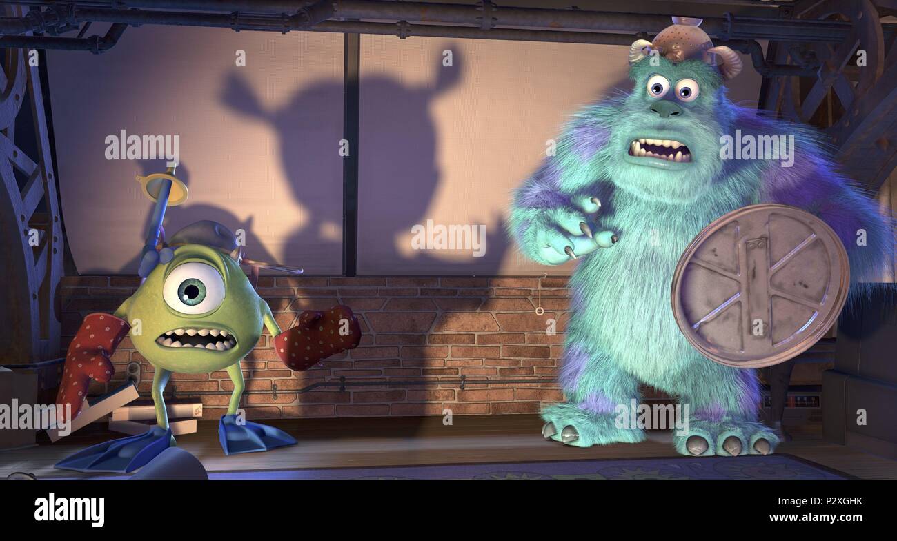 Titre original : Monsters, Inc.. Titre en anglais : Monsters, Inc.. Directeur de film : PETE DOCTER, David Silverman, Lee Unkrich. Année : 2001. Credit : WALT DISNEY PICTURES / Album Banque D'Images