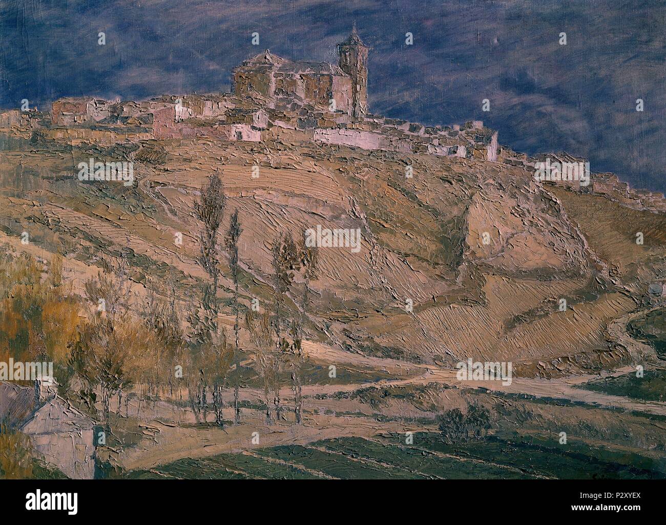 OCANA TOLEDO (1929). Auteur : Carlos Lezcano (1871-1929). Lieu : Musée Reina Sofia-PINTURA, MADRID, ESPAGNE. Banque D'Images