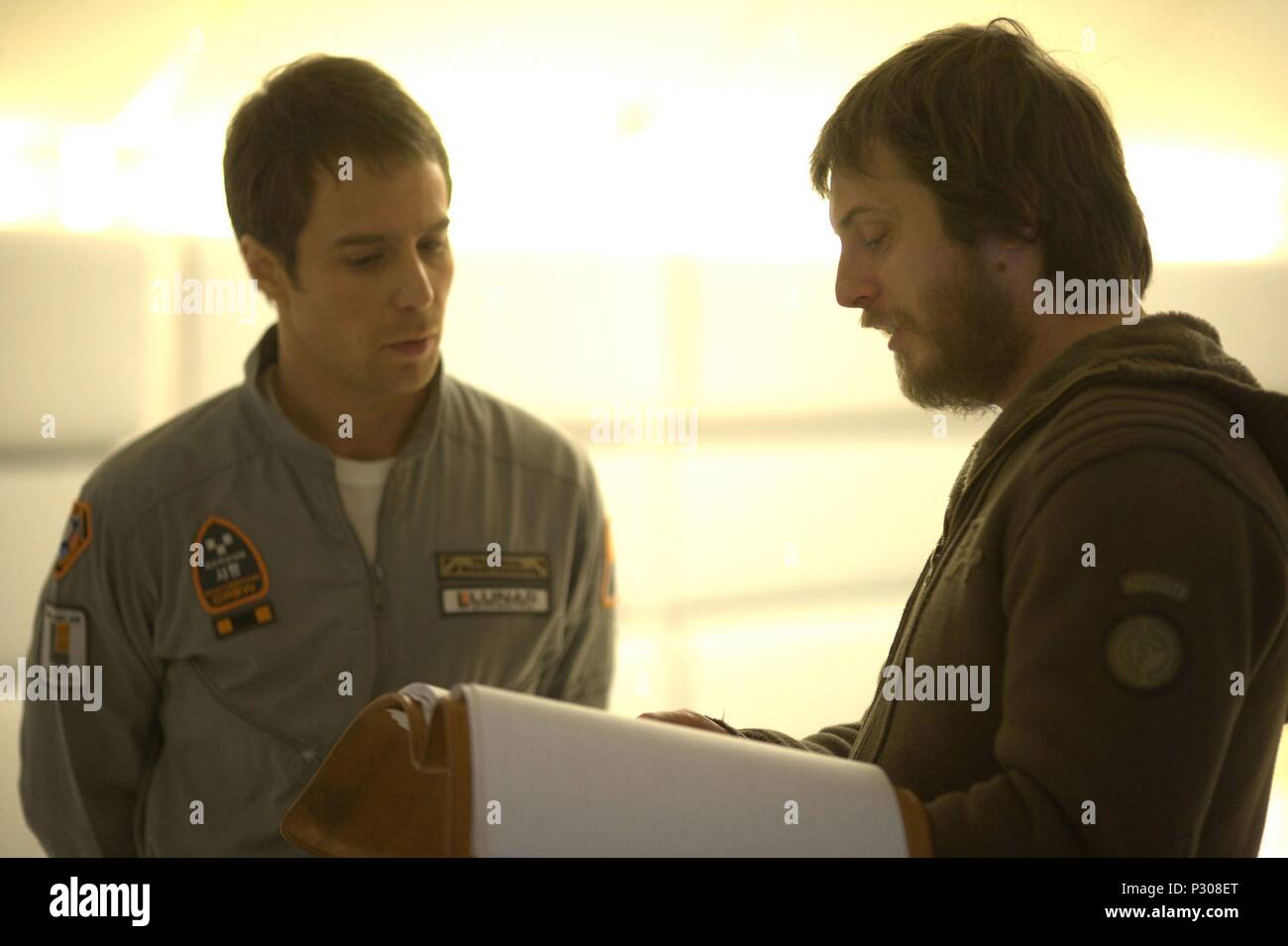 Titre original : ANN. Titre en anglais : ANN. Directeur de film : DUNCAN JONES. Année : 2009. Stars : SAM ROCKWELL ; DUNCAN JONES. XINGU FILMS / Crédit : TILLE, Mark / Album Banque D'Images