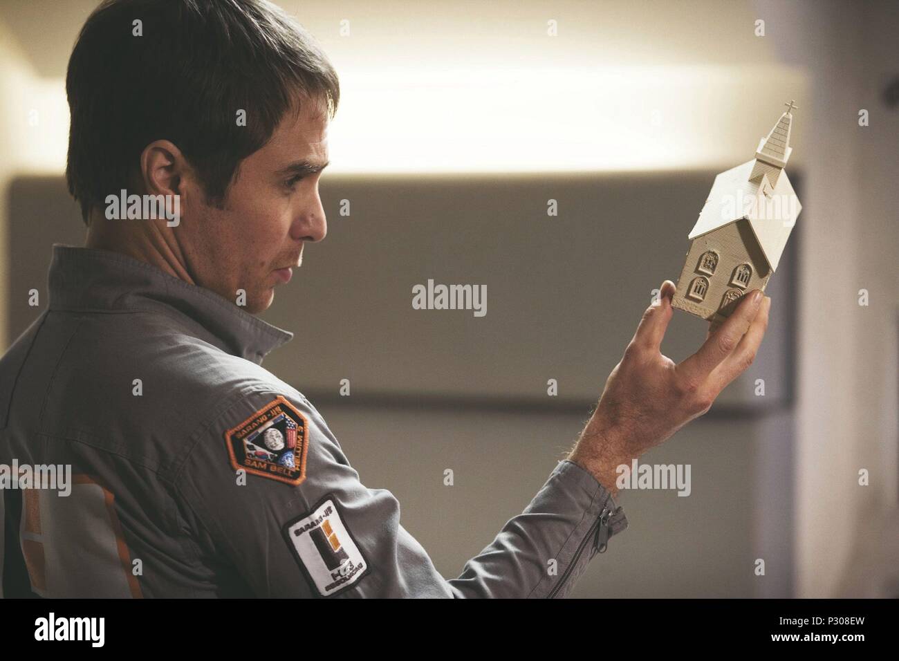 Titre original : ANN. Titre en anglais : ANN. Directeur de film : DUNCAN JONES. Année : 2009. Stars : SAM ROCKWELL. XINGU FILMS / Crédit : TILLE, Mark / Album Banque D'Images