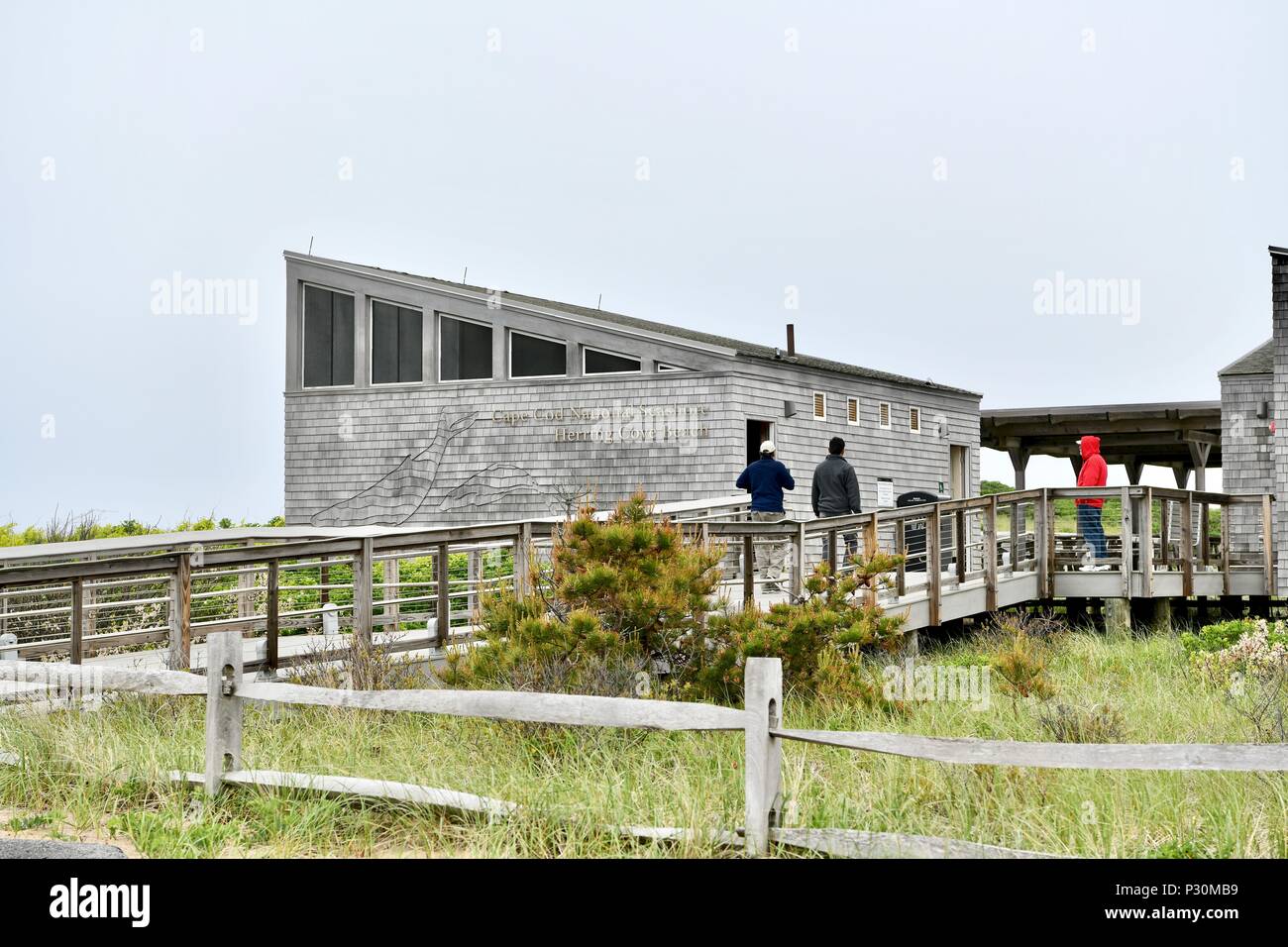 Centre des visiteurs de Province Lands au Cape Cod National Seashore, Massachusetts, USA Banque D'Images