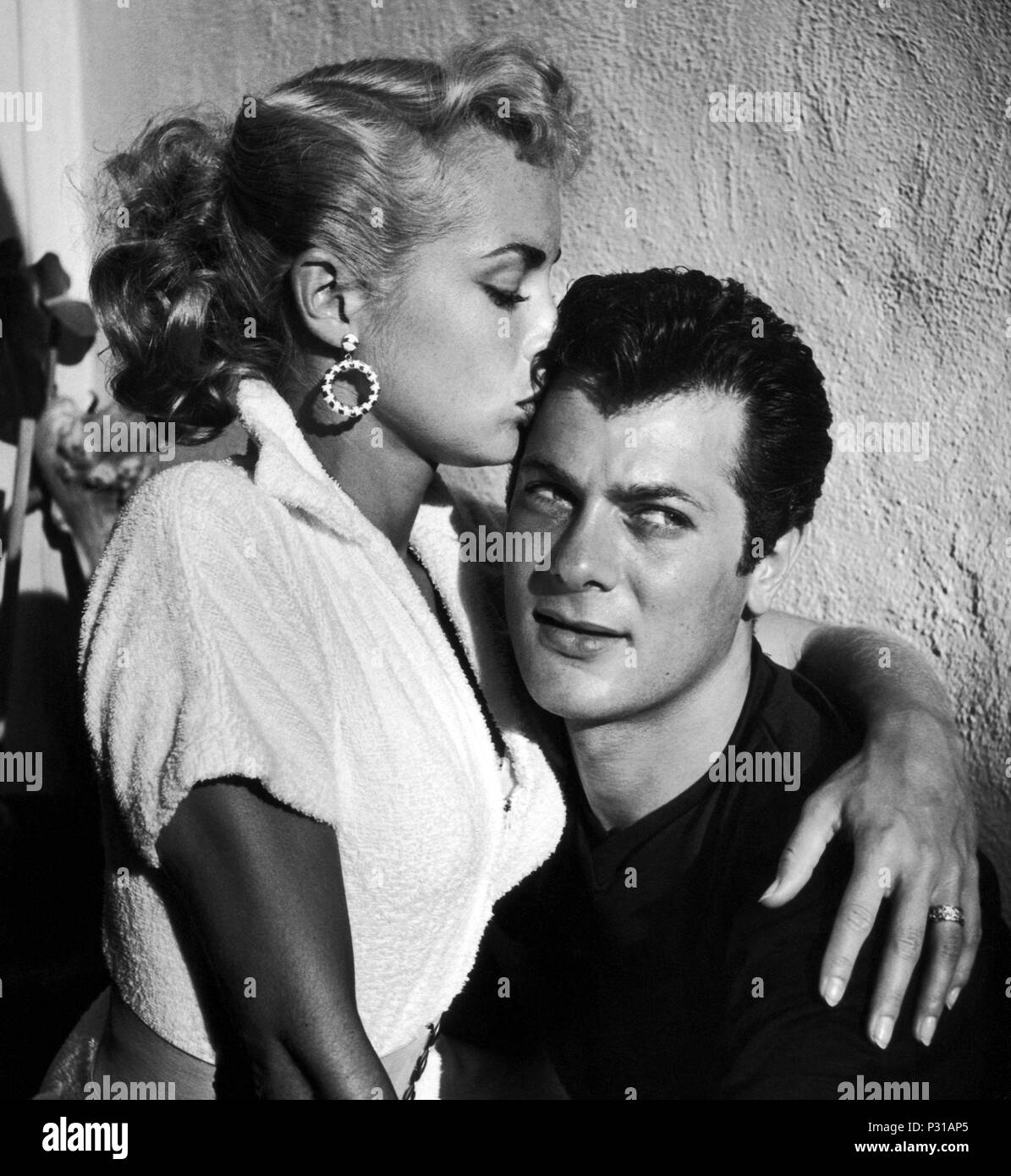 Stars : Tony Curtis, JANET LEIGH. Banque D'Images