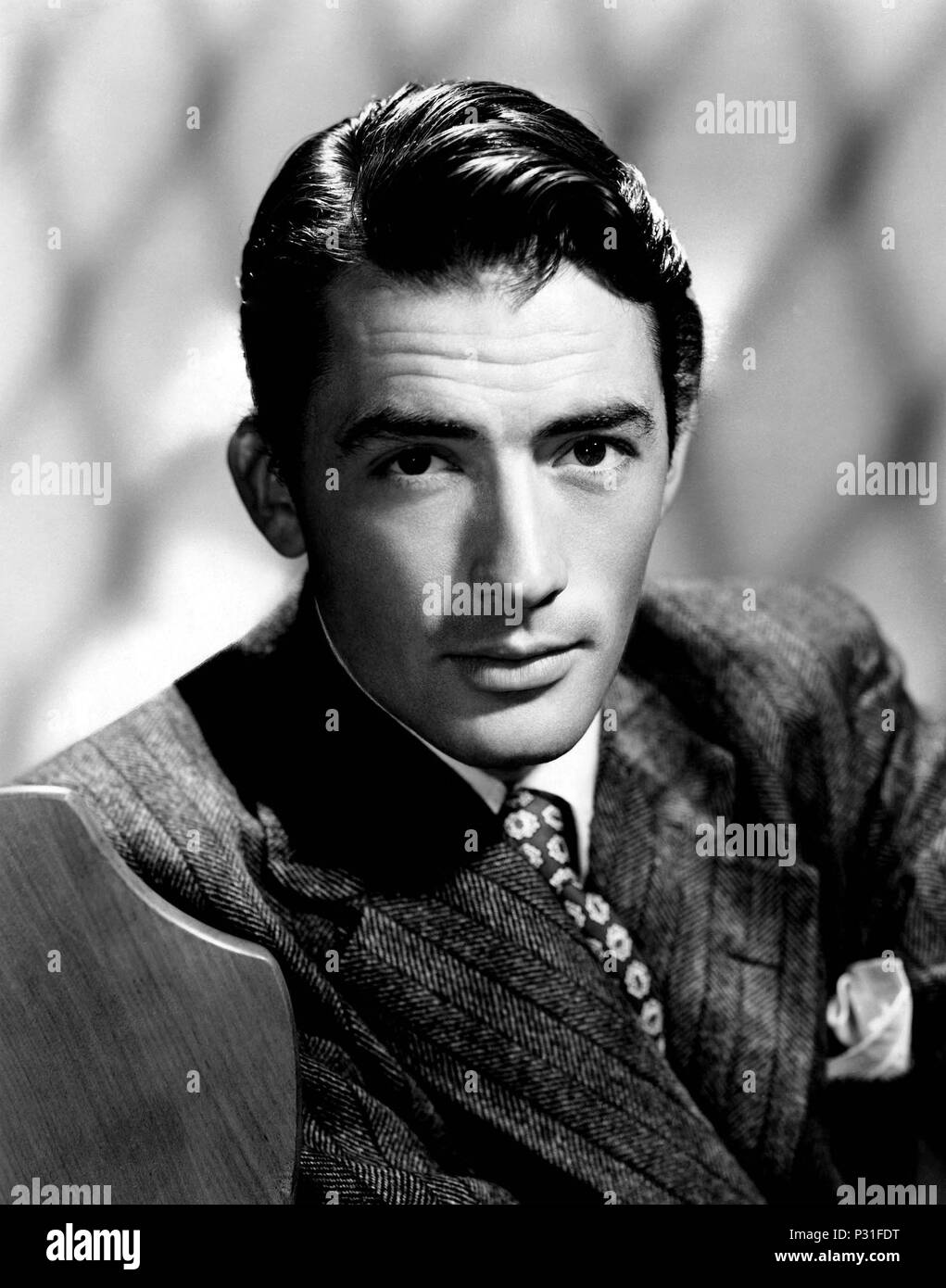 Stars : Gregory Peck. Banque D'Images