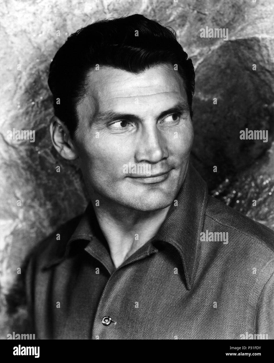 Stars : JACK PALANCE. Banque D'Images