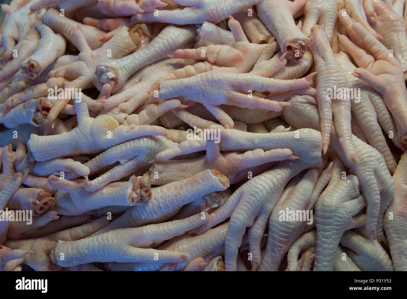 Jolie pieds Banque D'Images