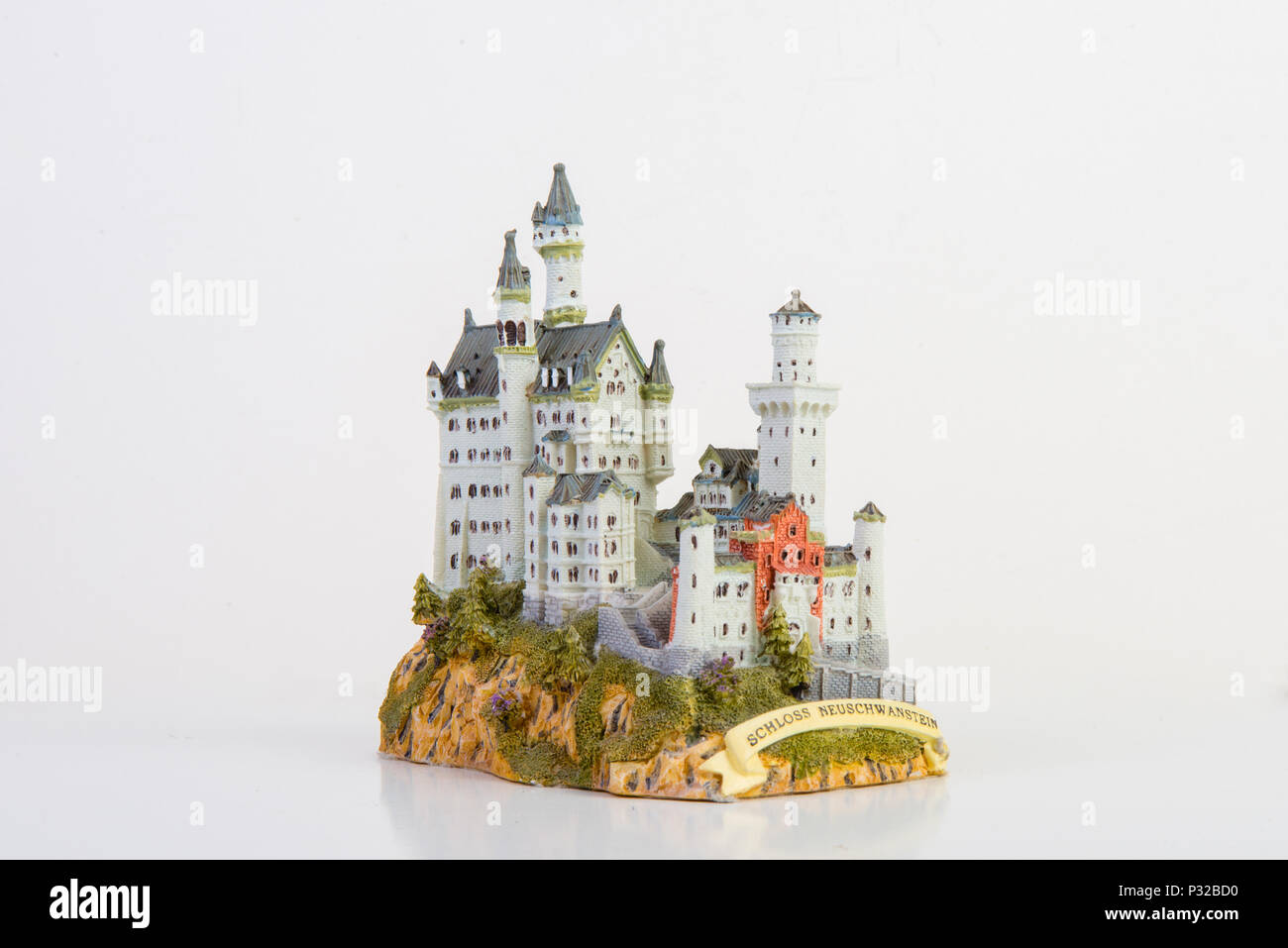 Modele De Souvenirs Le Chateau De Neuschwanstein Photo Stock Alamy
